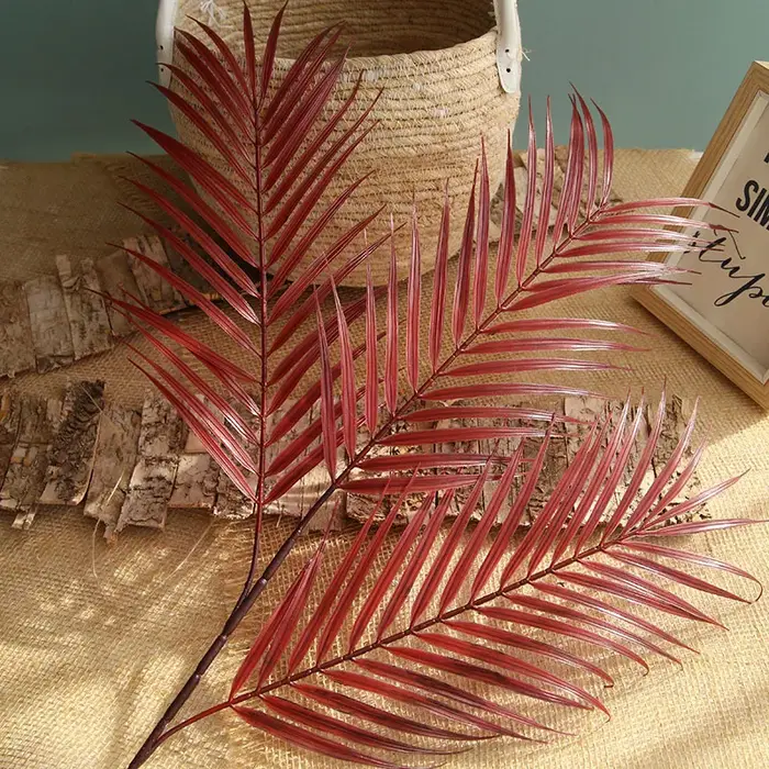 Fleur artificielle en plastique