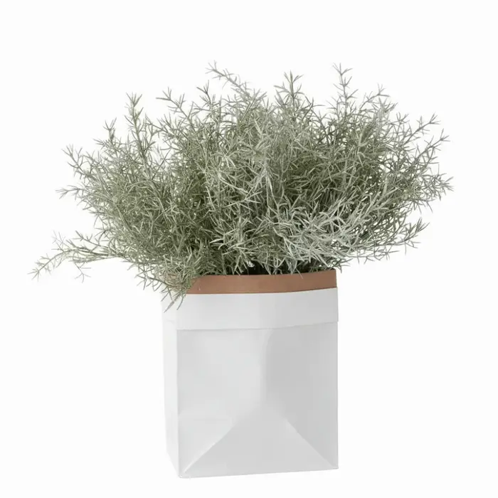 Plantes artificielles réalistes de romarin, fleurs artificielles rustiques de style ferme, résistantes à la décoloration, arbustes verts faits main pour bricolage, accessoires de photographie