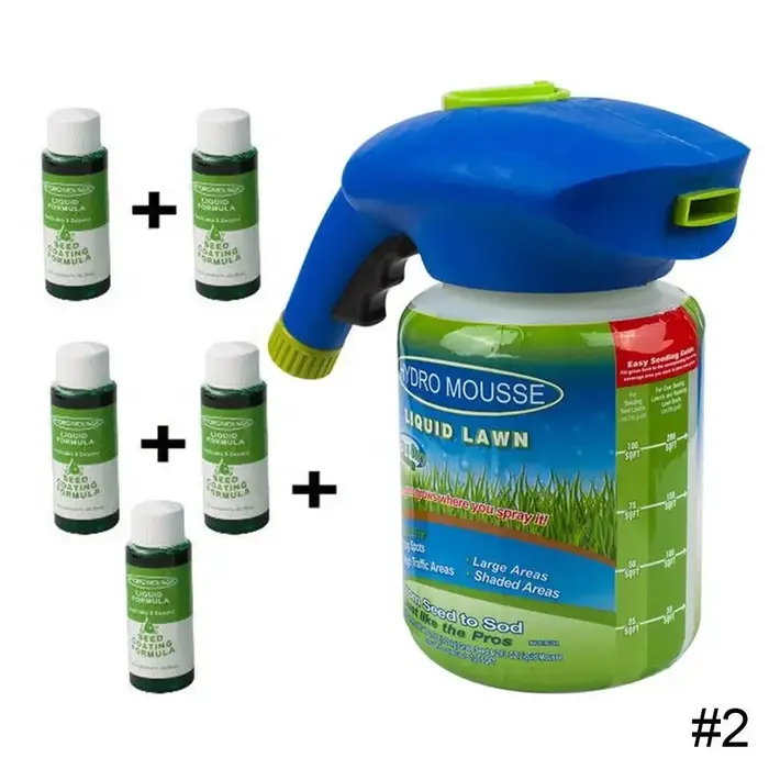 Hydro-mousse de jardin avec système de brumisation d'outils