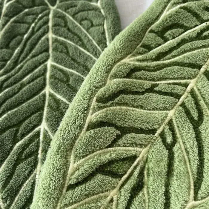 Serviettes végétales Design feuille Ultra absorbantes