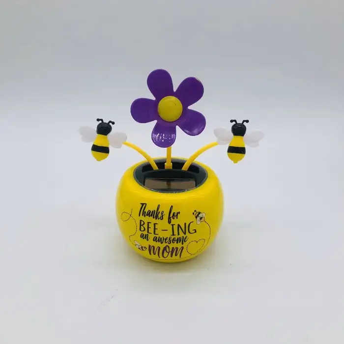 Pot de fleur à énergie solaire