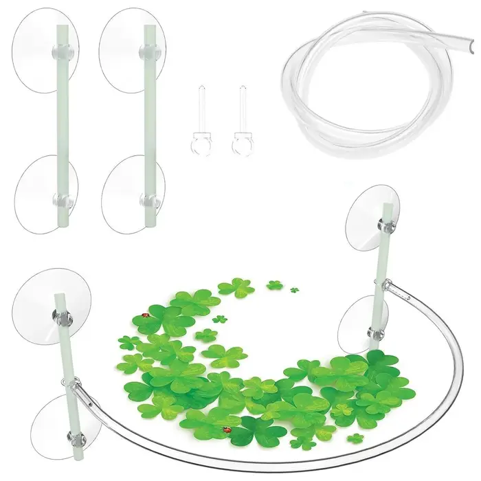 Clôture flottante pour plantes d'aquarium