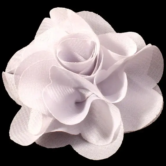 Lot de 10 fleurs en mousseline de soie pour nouveau-né