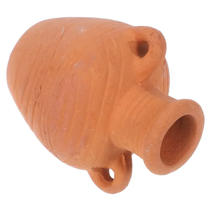 Mini pot de fleurs en terre cuite au design vintage