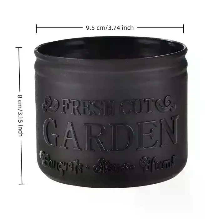 Pot de fleurs rond pour plantes succulentes