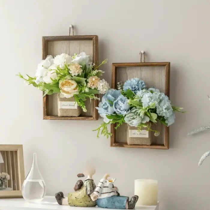Cadre photo 3D en bois fait main