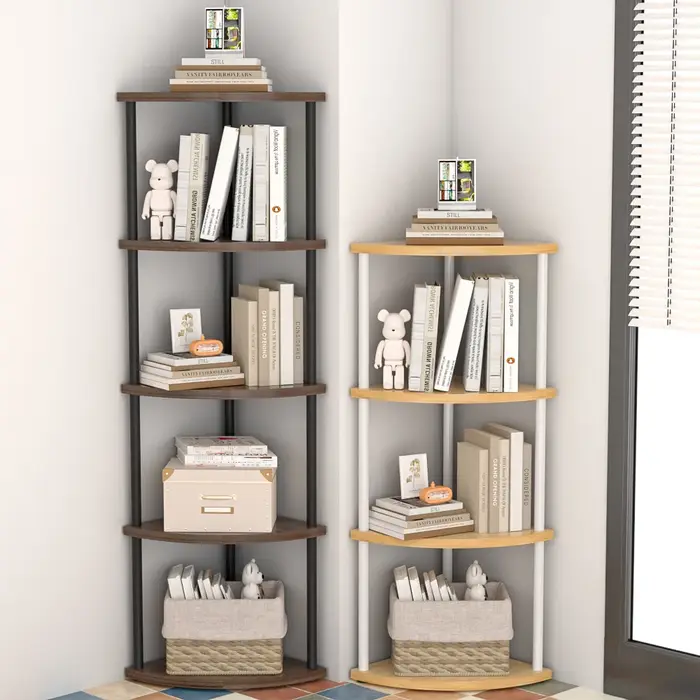 Nouvelle étagère de rangement organiser support d'angle mural