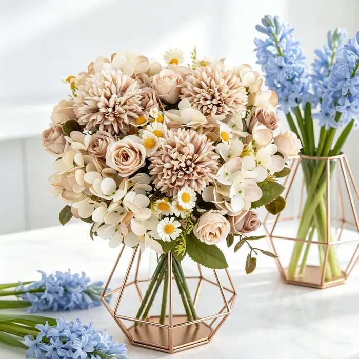 Fleurs artificielles de camomille pour la maison