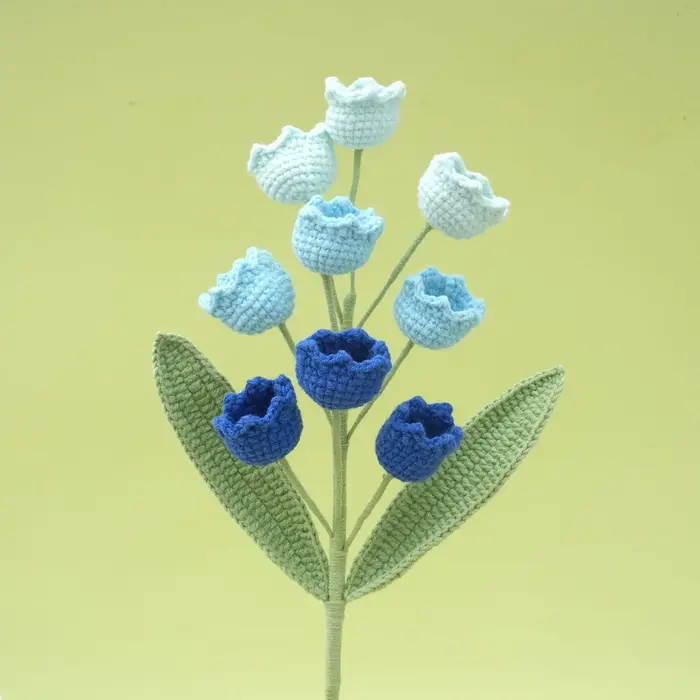 Bouquet de fleurs au crochet