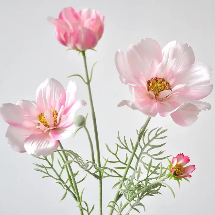 Fleur artificielle en peluche pour la décoration de la maison
