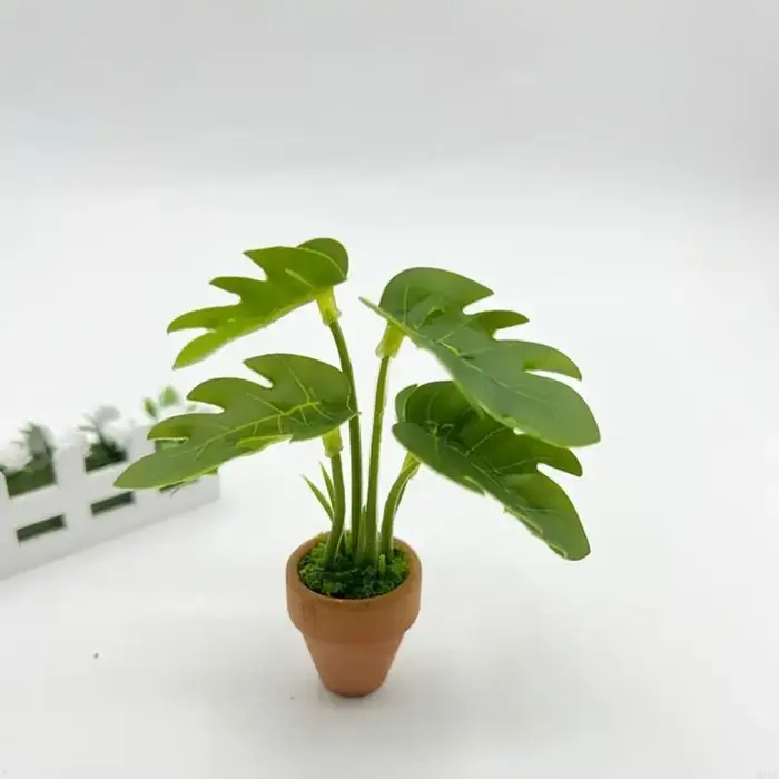 Plantes vertes artificielles miniatures Styles nordiques