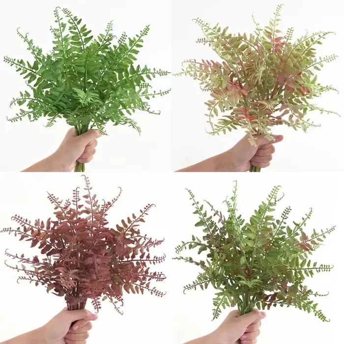 Feuilles de fougère persane de Simulation d'aloès vert