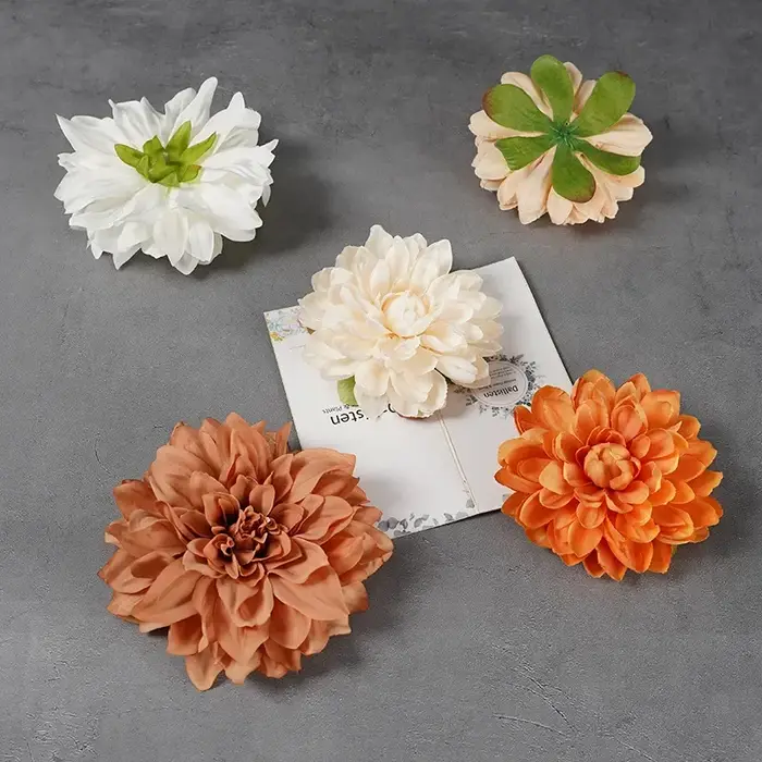 InjFlower-Têtes de fleurs artificielles pour le bricolage