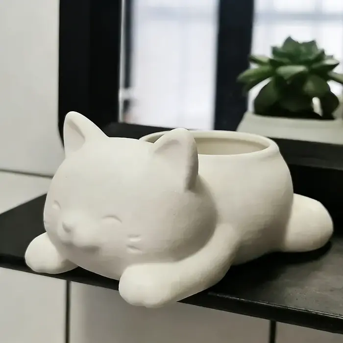 Pot de fleurs pour plantes succulentes en forme d'animal mignon
