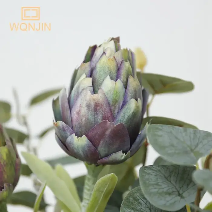 WQNJIN – Bouquet de fleurs artificielles de marguerite jaune