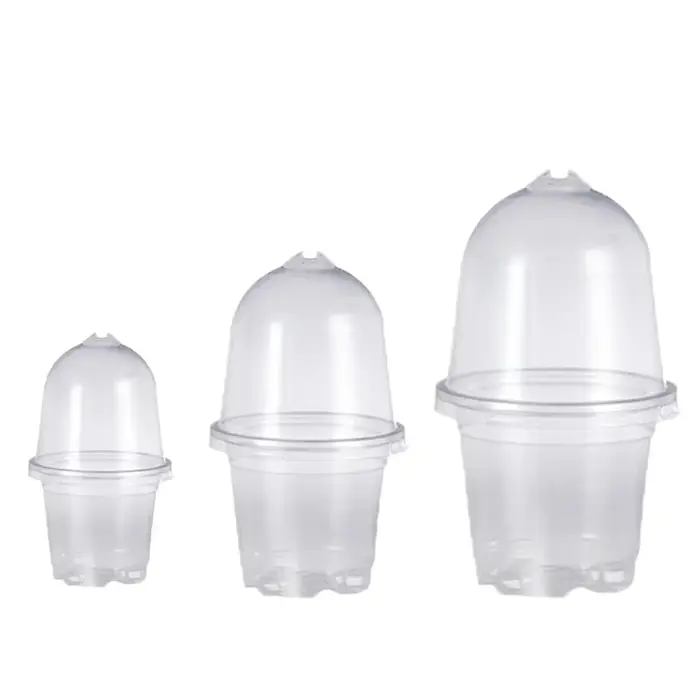 Pots de pépinière avec couvercles