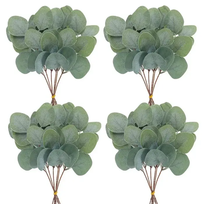 Tiges artificielles de cuir chevelu d'eucalyptus