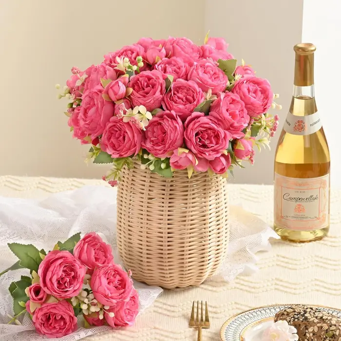 Fleur artificielle pivoine