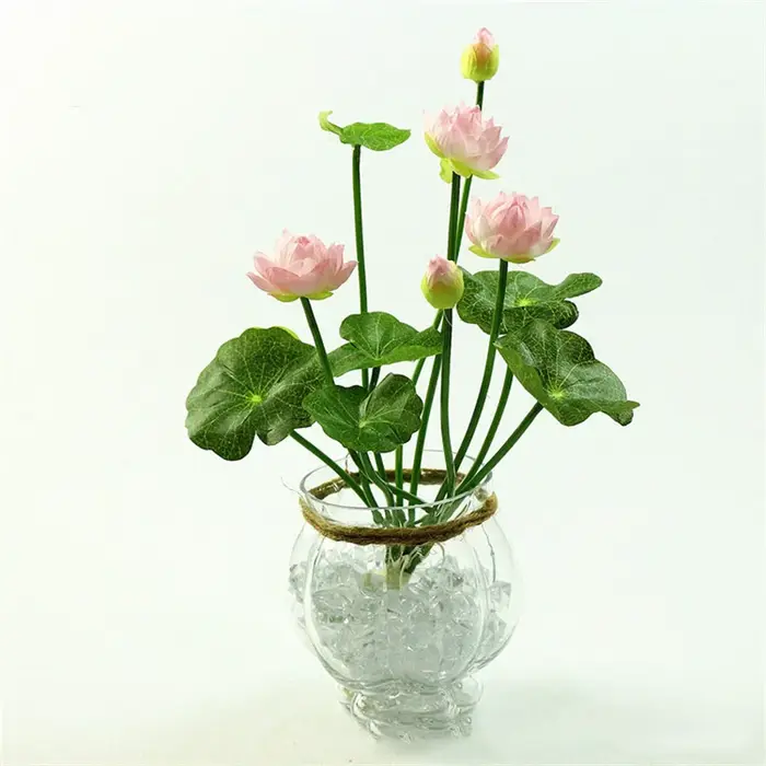 Petite Mini fleur artificielle de Lotus