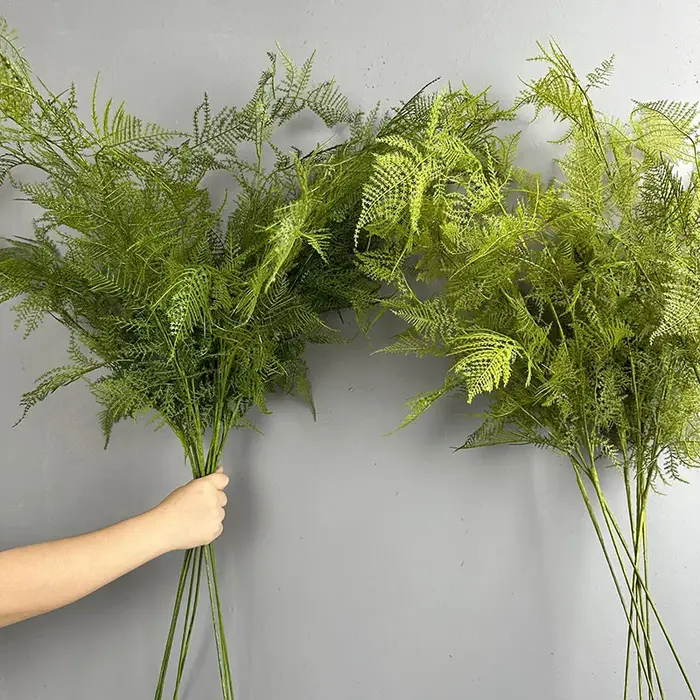 Plantes artificielles d'asperges à longue branche de 114cm