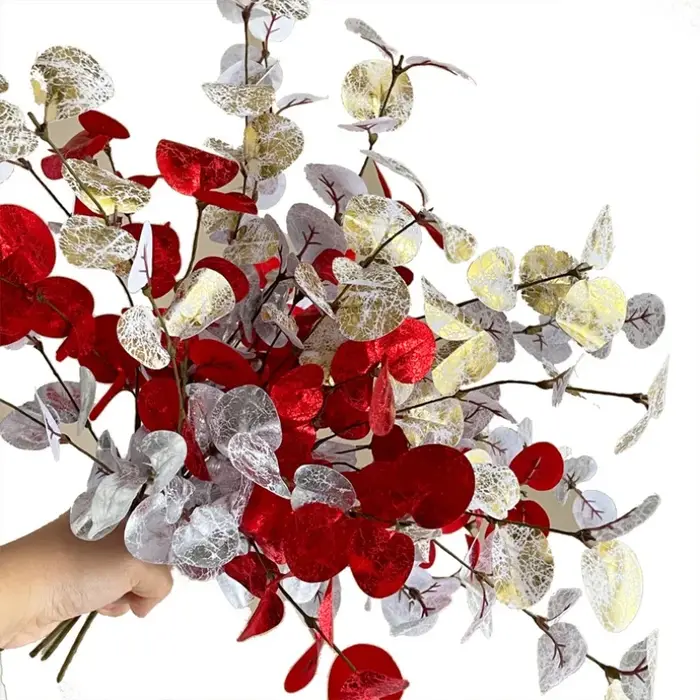 Plante artificielle d'eucalyptus d'automne