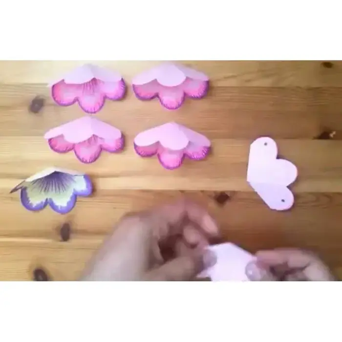 Matrices de découpe en métal Pop-Up fleur 3D