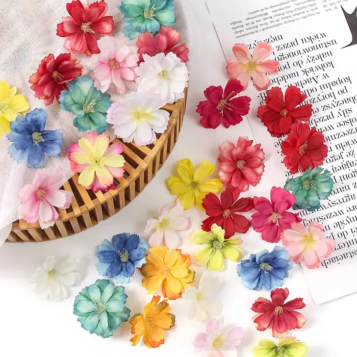Tête de fleur de cerisier artificielle
