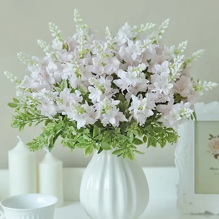 Fleurs artificielles en soie Yucca Gloriosa pour mariage