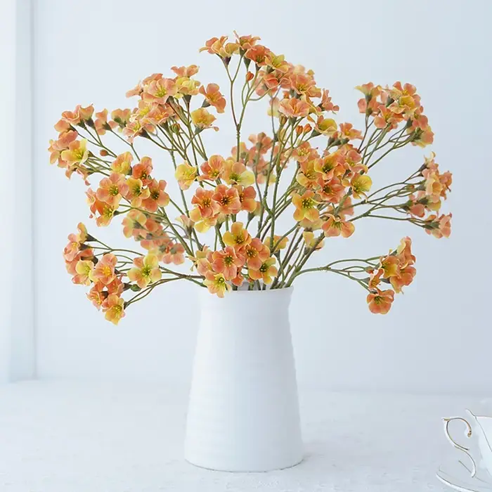 InjCornflower-Bouquet de fleurs artificielles