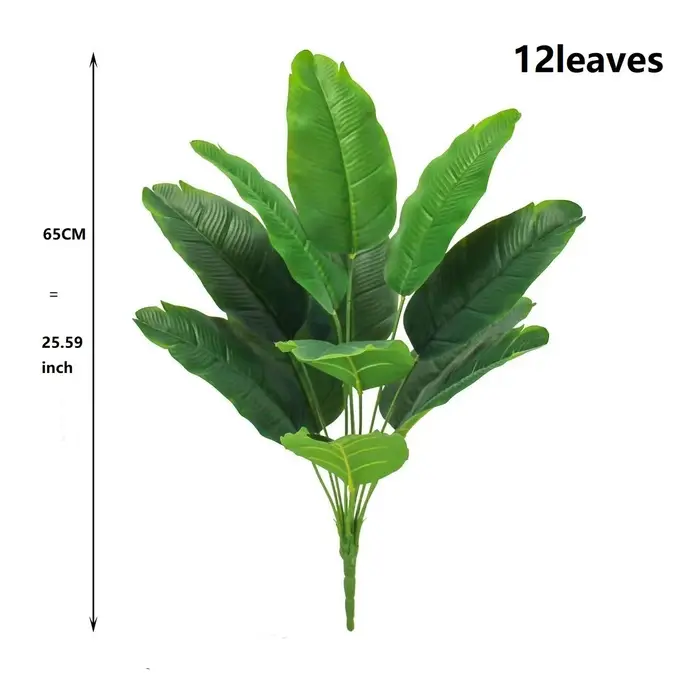 Plantes vertes artificielles de grande taille (50-90 cm) : tournesols