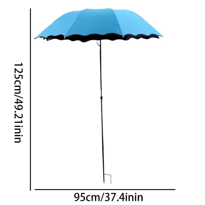 Parasol pour plantes avec piquet métallique