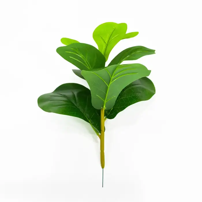Feuilles de ficus de violon artificielles, plantes en pot de style nordique, arbres artificiels, amé