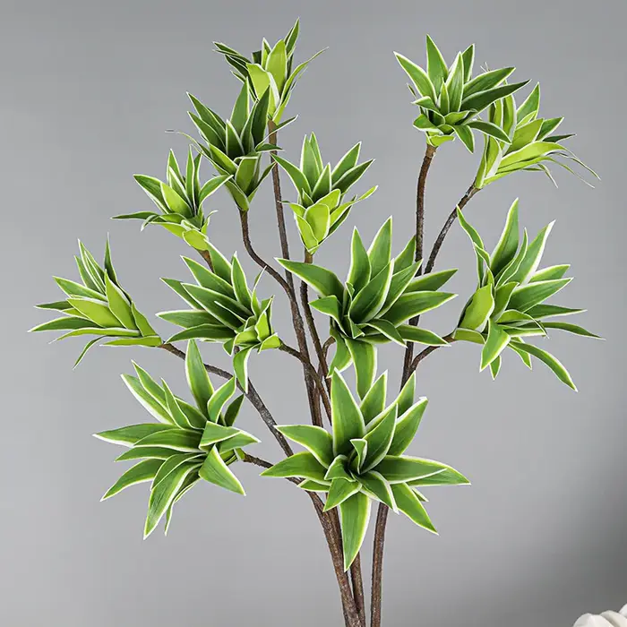 Grande branche de plantes de lys artificielles de 83cm