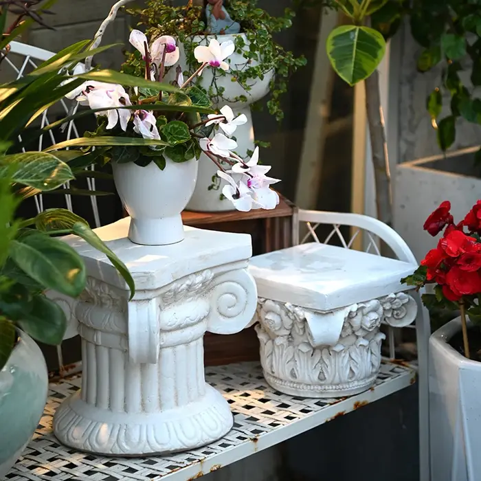Support de pot de fleurs de Style européen pour jardin
