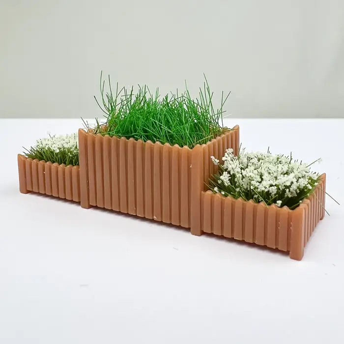 Kit de Modélisation de Jardin de Fleurs Artificielles 1PC DIY pour Jardin/Rue/Parterre