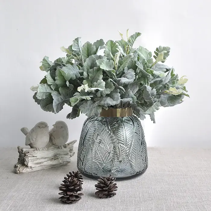 HprognSilver-Plantes vertes artificielles pour la décoration de la maison