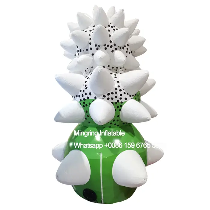 Cactus gonflable géant de Noël, plante épineuse pour la publicité d'événements, mascotte