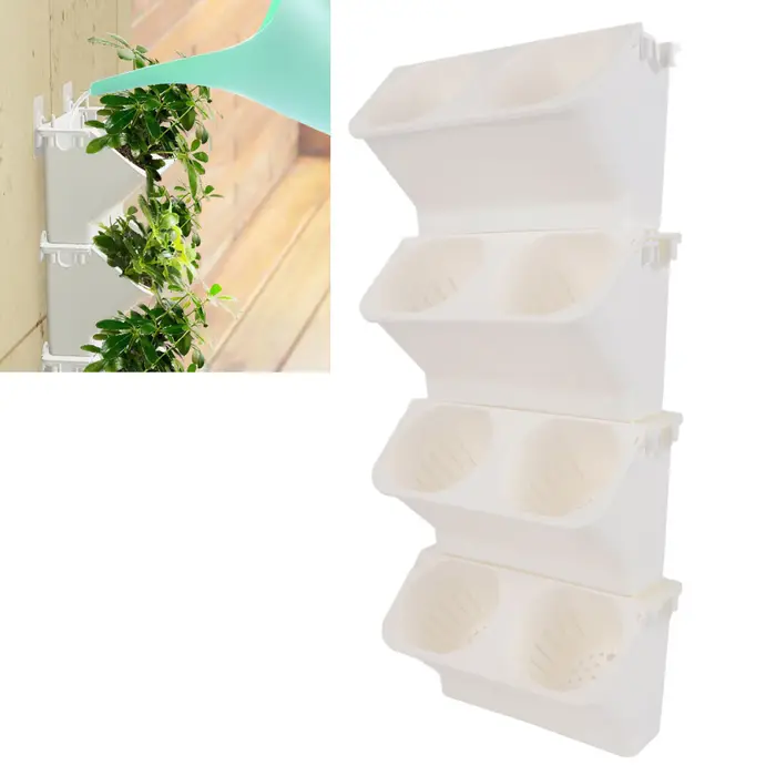 Conteneur de jardinage vertical pour fleurs