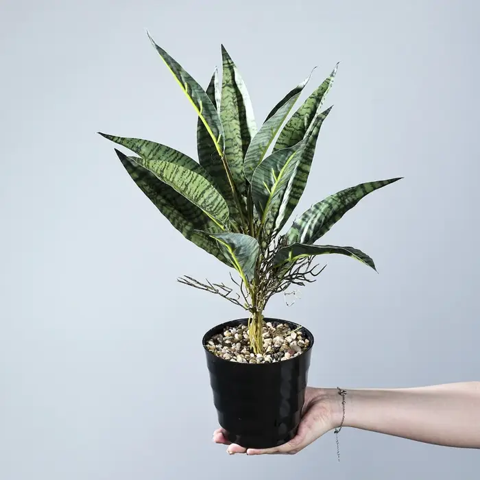 5 pièces de plantes artificielles en plastique