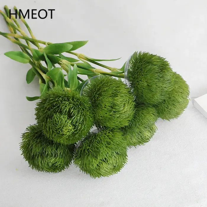 Bouquet de Fleurs Artificielles de Dianthus Vert