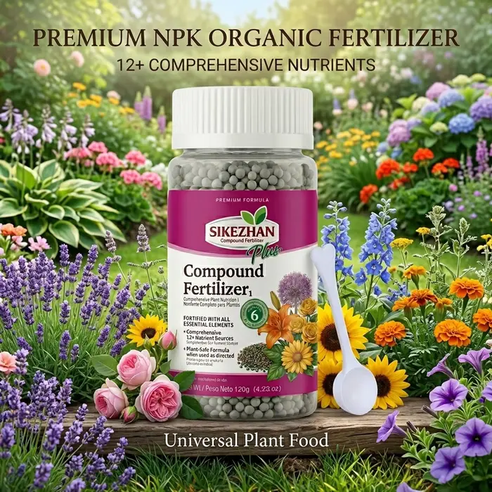 Engrais NPK Premium Tout Usage, Aliment Organique pour Plantes, Nutriments de Croissance avec Cuillè
