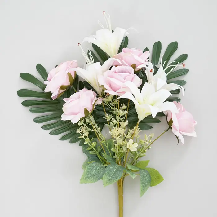Bouquet de fleurs artificielles en soie X2025