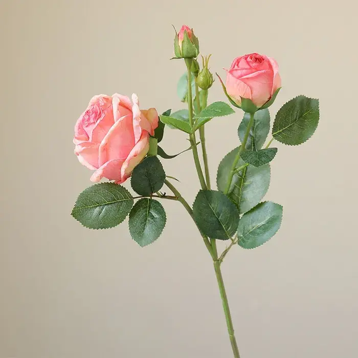 Injtrash-Fleurs artificielles colorées pour la décoration de la maison et de la chambre
