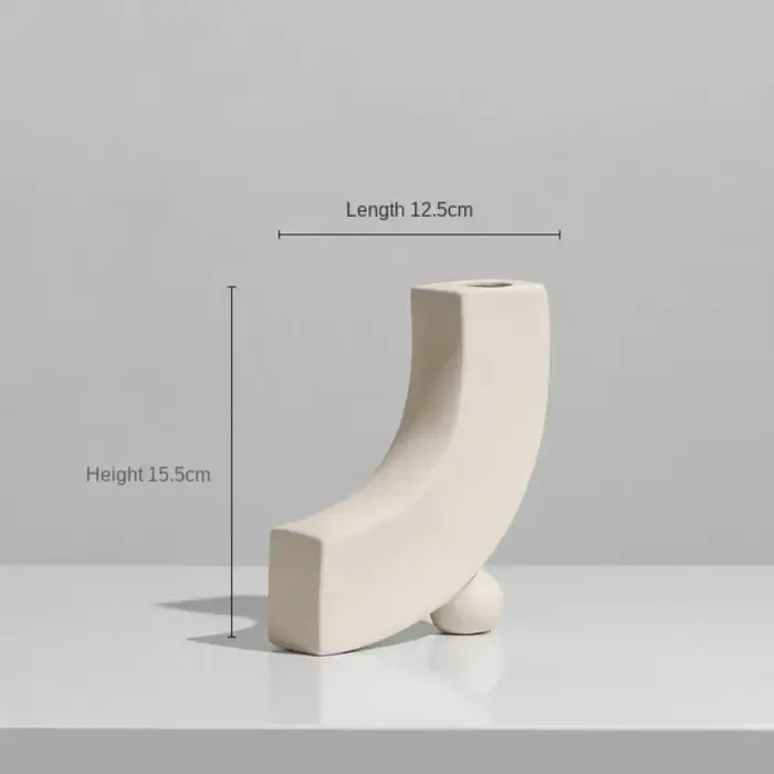 Vase d'art en céramique Simple et moderne