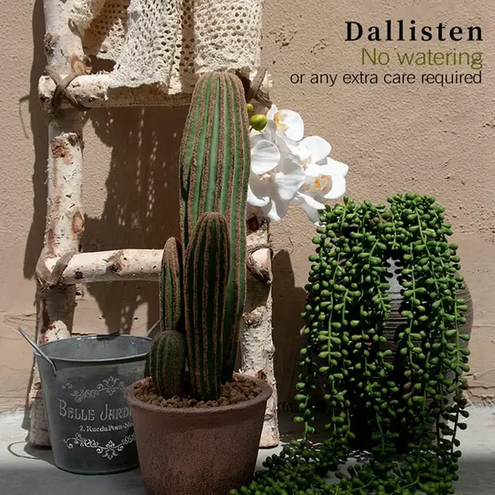 Plantes artificielles en plastique