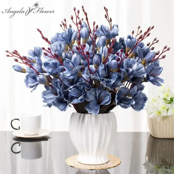 Fleur mangnolia artificielle