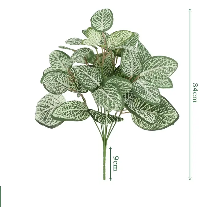 Soie artificielle écaille de tortue bambou Dieffenbago feuilles fausses plantes mettre des paquets