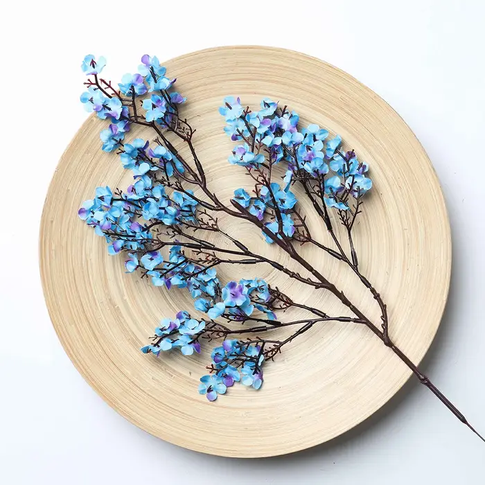 50CM souffle de bébé fleur artificielle soie gypsophile longues Branches décor à la maison plantes faux fête de mariage bricolage décoration ornements