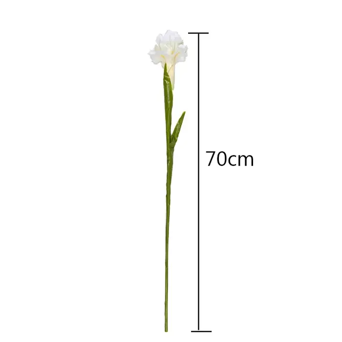 Branche de fleur d'iris artificielle