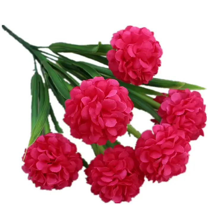 Fleurs d'hortensia artificielles en soie